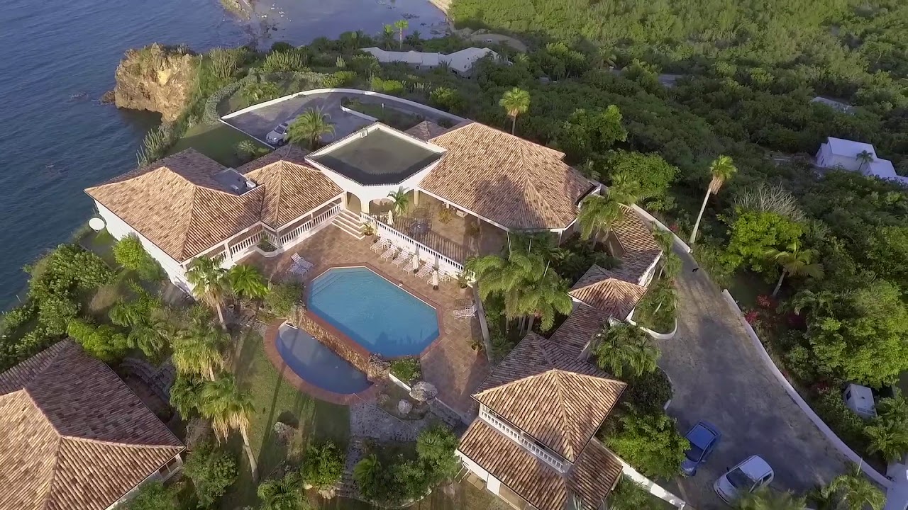 villa espirit de la mer aerials - st. martin villa rentals - youtube villa espirit de la mer aerials - st. martin villa rentals - youtube