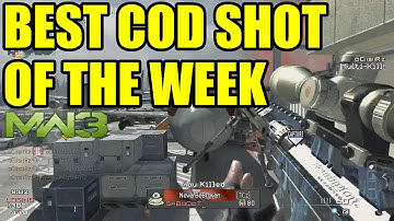 BEST MW3 COD SHOT OF THE WEEK #6 | QUAD, Triple Headshot, Triple no scope