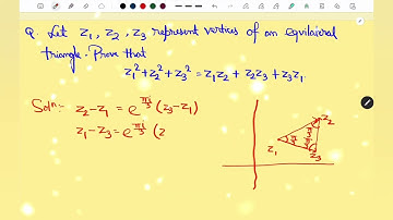 A simple rotation theorem problem of Complex numbers
