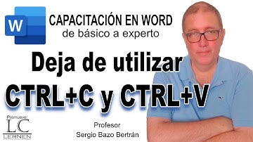 Deja de utilizar CTRL+C y CTRL+V