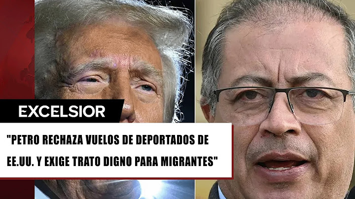 Somos lo contrario de los Nazis Petro a EU tras rechazar vuelos con migrantes