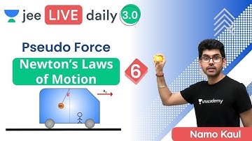 JEE: Newton’s Laws of Motion L6 | Pseudo Force | Unacademy JEE | JEE Physics | Namo Kaul