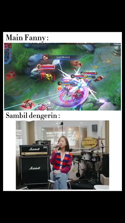 lagu paling enak kalau lagi main fanny🔥#fannygameplay #mlbbindonesia #taksegampangitucover