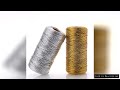 iYOE 100m/Roll 1.5mm Gold &amp; Silver Color Thread Cord Packing Rope Ornament String For DIY Wedding Pa