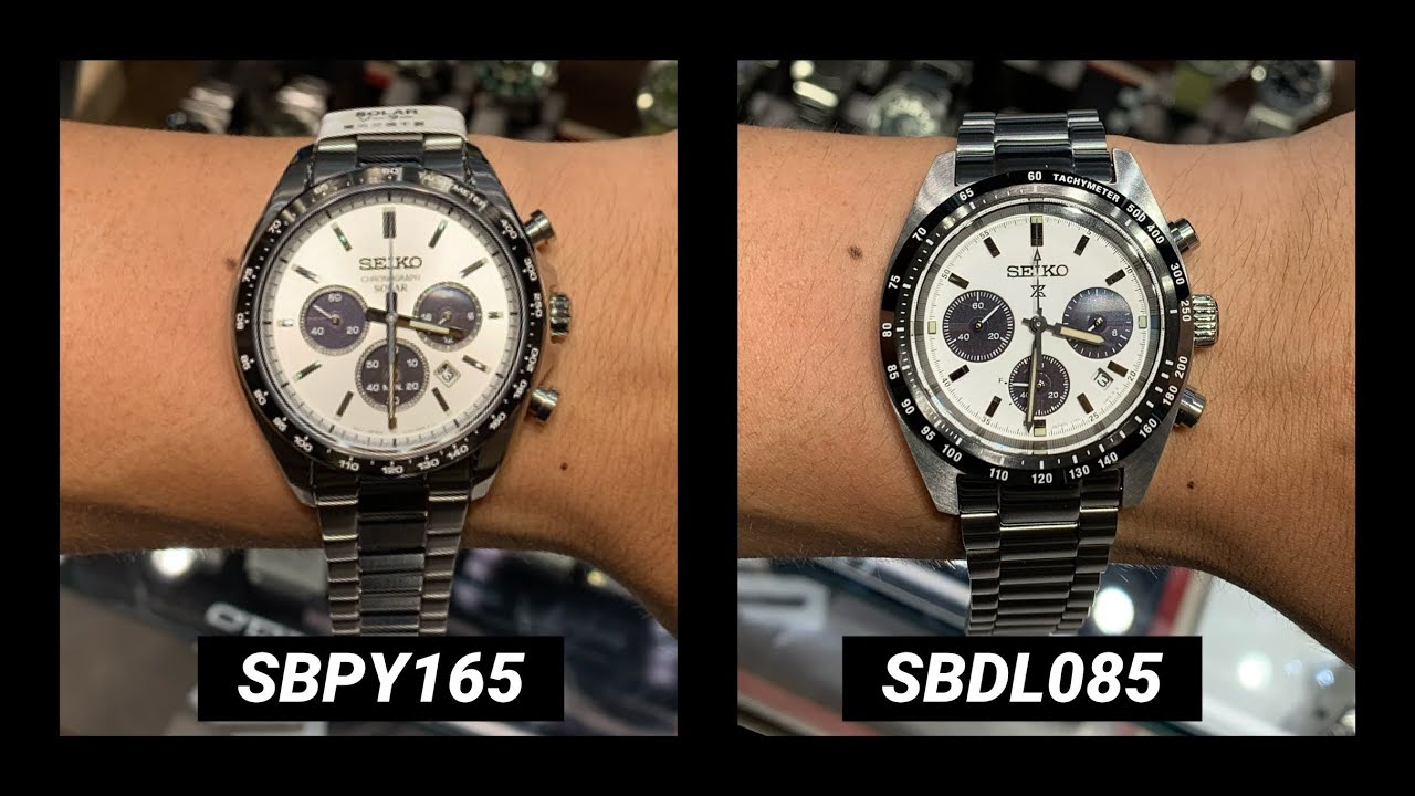 【SEIKO】SBPY165とSBDL085の比較