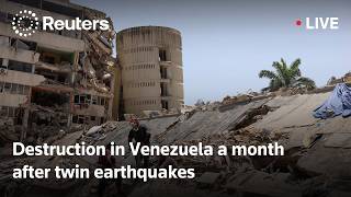 LIVE: Destruction in Venezuela a month after twin earthquakes