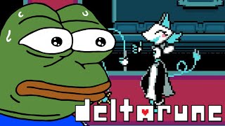 Tasque Manager Boss Fight but pain // Deltarune Chapter 2