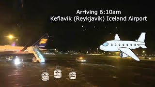 Keflavik International Airport and Blue Car Rental Iceland March 2019