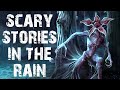 50 true disturbing deep woods  cryptid scary stories in the rain  horror stories to fall asleep to