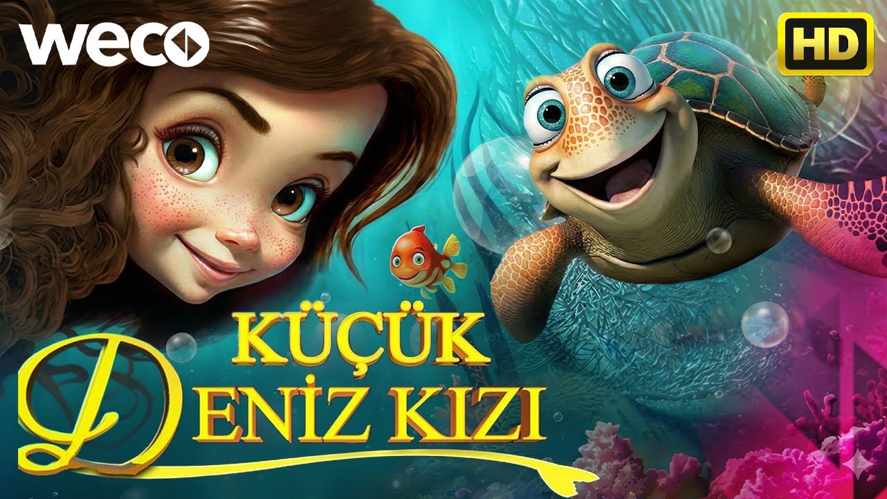 ⁣Küçük Deniz Kızı (The Little Mermaid) | 2023 | Türkçe Dublajlı Film | Animasyon Filmi | Weco Film