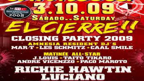 Amnesia closing party 2009 - Matinee Group