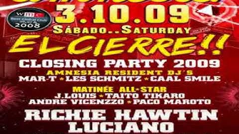 Amnesia closing party 2009 - Matinee Group