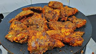 कुरकुरीत रावस फिश फ्राय | Rawas Fish Fry | Ravas Machhi Fry Recipe In Marathi By Asha Maragaje