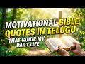 Telugu bible quotes #Christianinspiration# #TeluguBible# #ChristianFaith#