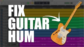 How to FIX GUITAR HUM in your recordings
