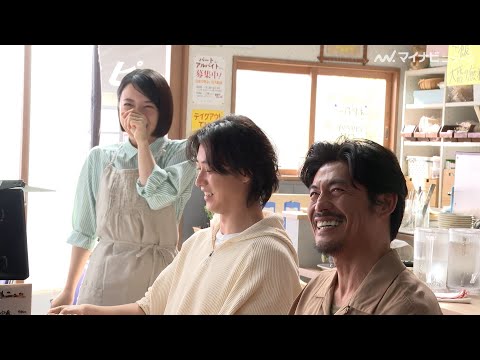 上白石萌音、山﨑賢人&坂口憲二の無邪気な演技に爆笑 仲睦まじい撮影風景にほっこり 『サントリー生ビール』新CM&メイキング・インタビュー映像公開
