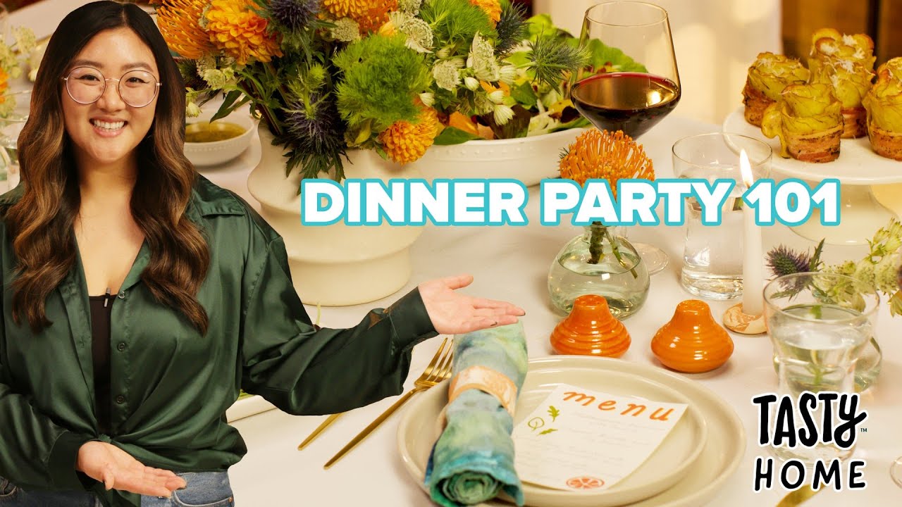 How To Throw Your First Dinner Party Like A Pro