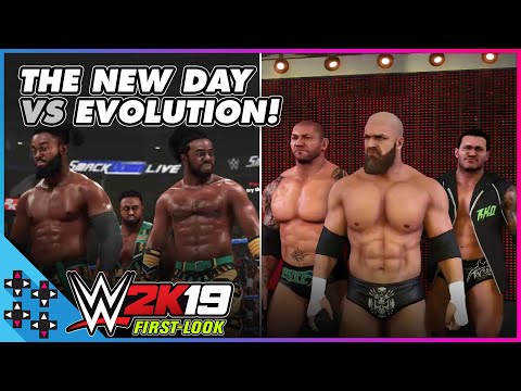 WWE 2K19: EVOLUTION vs. THE NEW DAY - Dream Match Simulation