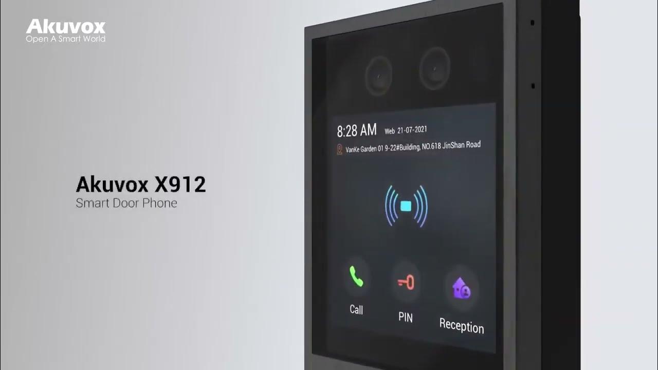 Akuvox X912 inteligente resistente al vandalismo