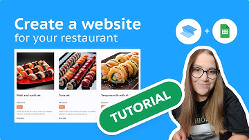 Build a restaurant website no-code