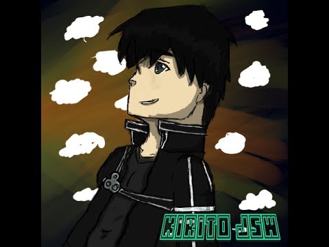 Speed Doodle Kirito By JasonSkateWolf @JasonSkateWolf