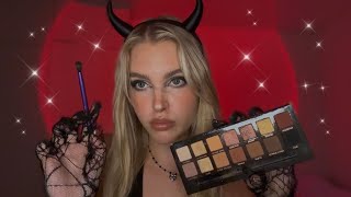 ASMR doing your halloween makeup ❤️ | halloween roleplay screenshot 3