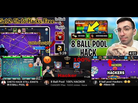 Hacker 8 Ball Pool 100% Ant Ban Pode Usar Na Principal - Others - DFG