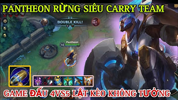 LMHT tốc chiến : Pantheon rừng siêu carry team và game đấu 4vs5 gank team không tưởng