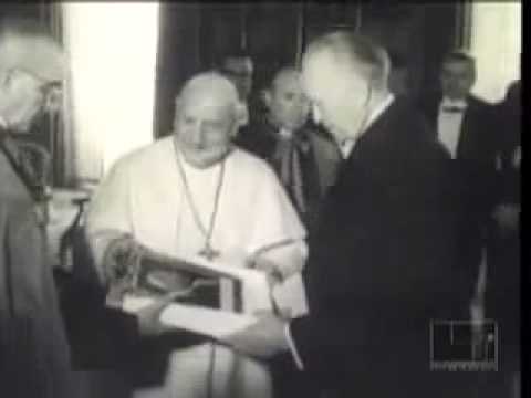 Papst Johannes XXIII - Konrad Adenauer