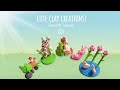 5 Super Cute &amp; Easy Clay Craft Ideas for Beginners! 🎨✨ 