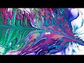 GORGEOUS COLOURS!! Metallic Feather Pour!
