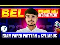 "BEL Exam 2025: Paper Pattern, Syllabus, PYQs, Cutoffs & Preparation Strategy"