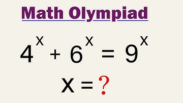 Math Olympiad | A Beautiful Exponential Problem | VIJAY Maths