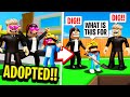 I Got ADOPTED by a STRICT PARENTS In Roblox BROOKHAVEN RP!!