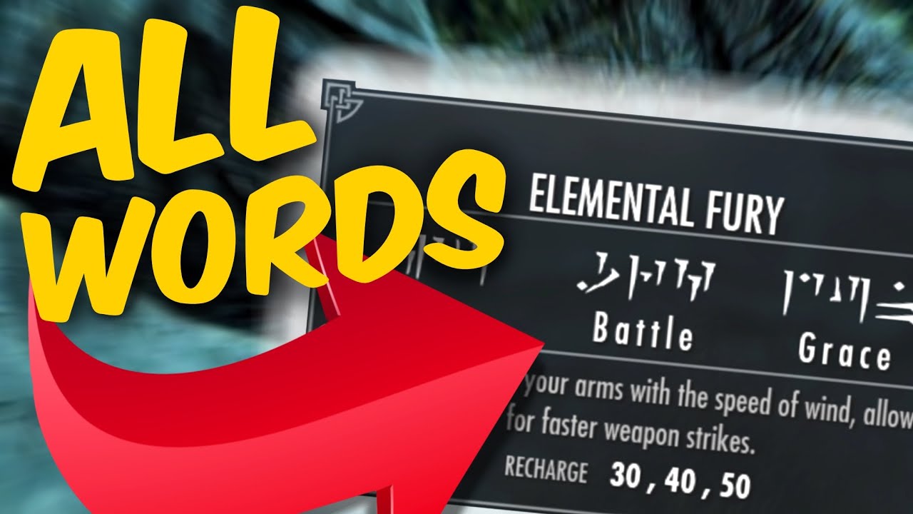 How to get ELEMENTAL FURY in Skyrim Anniversary Edition!! ALL THREE
