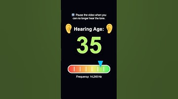 HEARING TEST: Can you hear to the end?