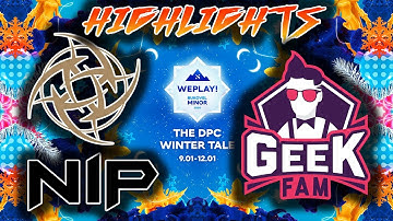 NiP.Dota2 vs Geek Fam HIGHLIGHTS | WePlay! Bukovel Minor 2020 | Dota 2 Pro Tournament