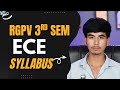 RGPV ECE 3rd Semester Complete Syllabus | Electircal and electronics Engineering RGPV |