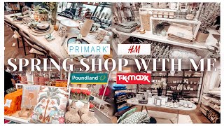 SHOP WITH ME *NEW IN* PRIMARK HOME, POUNDLAND, H&M HOME & TKMAXX