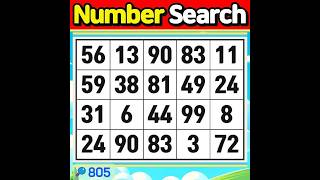 Number Search #805 Failure makes me stronger, too.【Match | brain game | puzzle 】 screenshot 4