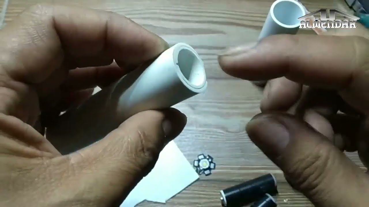 MEMBUAT LAMPU SENTER MINI SUPER TERANG