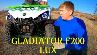 Квадроцикл 200 кубов GLADIATOR F200 LUX .Он же Avantis Forester 200 и Mikilon Hammer 200.