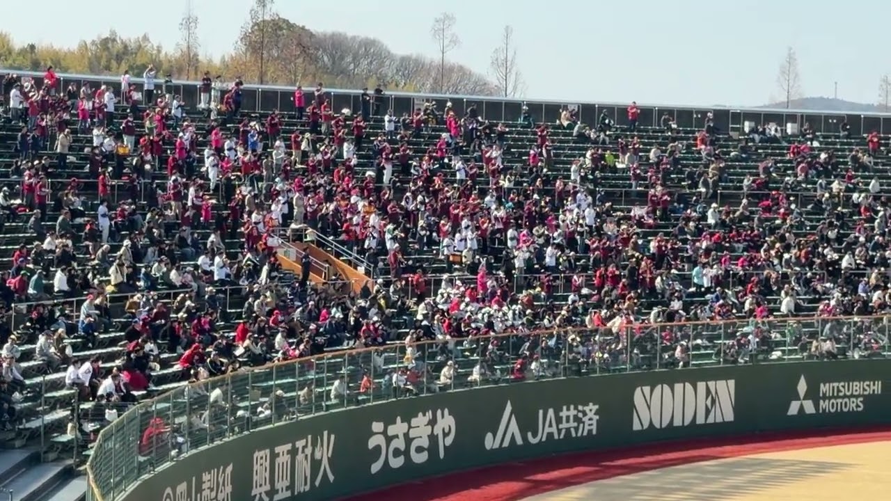 【楽天】初回ファンファーレ@倉敷マスカットスタジアム