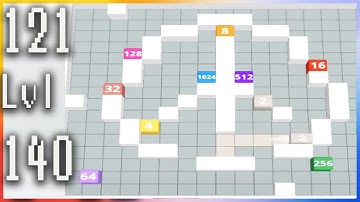 2048 Puzzle Slide - Gameplay Walkthrough - Levels 121-140