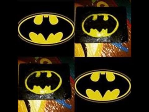 SOAP CARVING BATMAN LOGO 