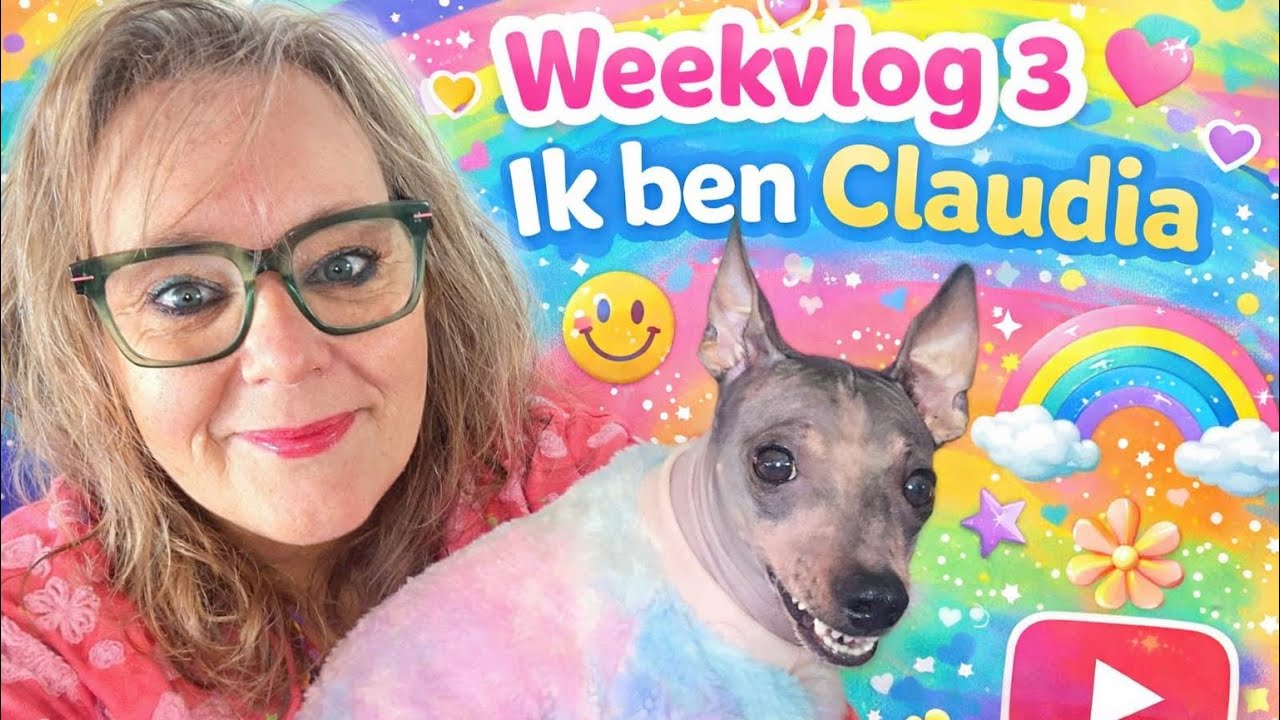 Weekvlog 3! Minder koud en verder goed bezig! #weekvlog #claudialogie #izzideliefste