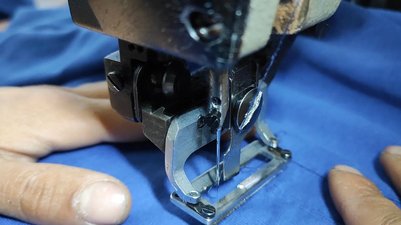 صناعة الملابس | ماكينة عراوي جوكي juki - YouTube
