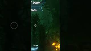 Exploring DEEP underwater! Found a secret lifepod #shorts