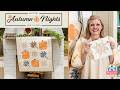 AUTUMN NIGHTS Halloween Mystery Quilt Along 2025 - FULL VERSION
