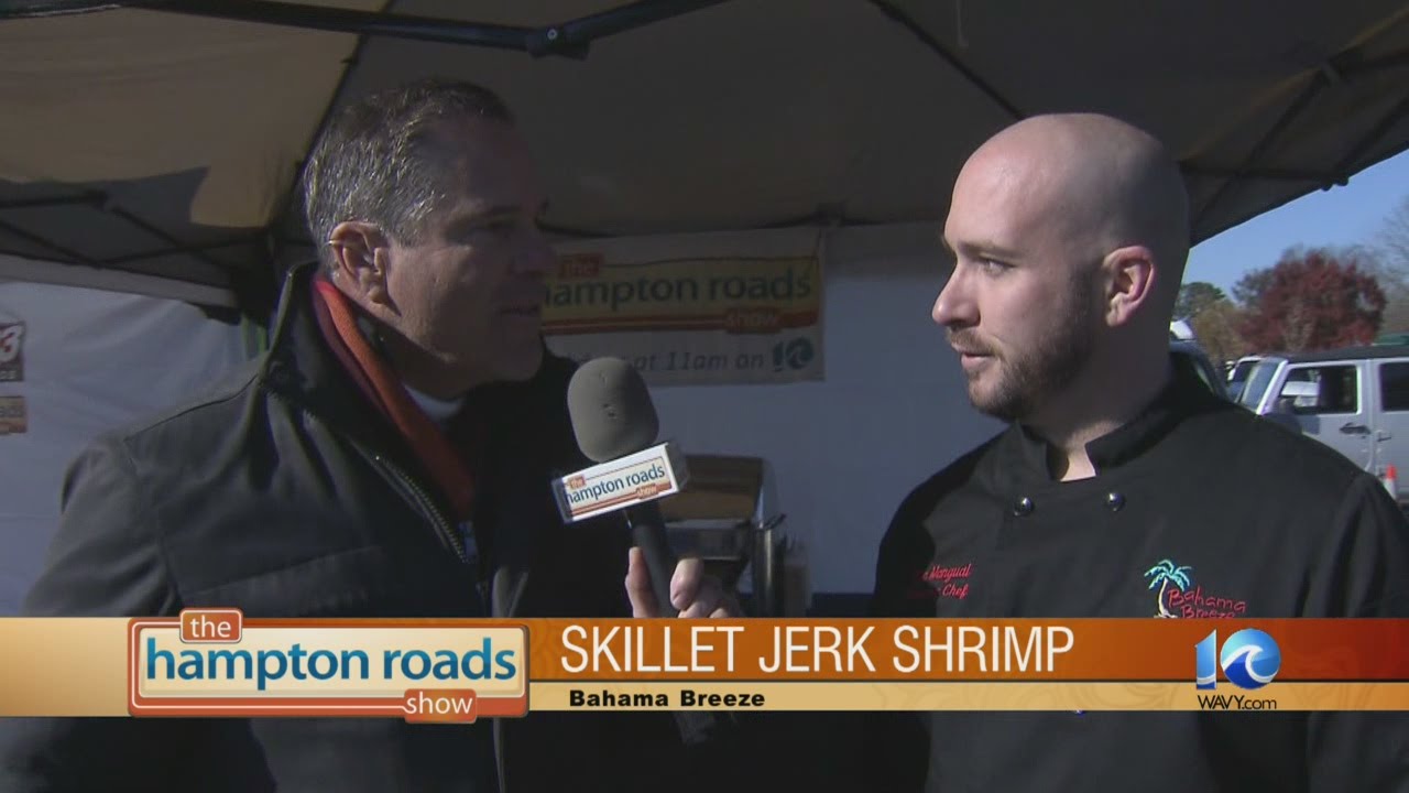 In the Kitchen:Skillet Jerk Shrimp